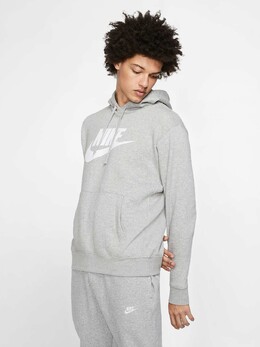 Nike: Серая толстовка  Club