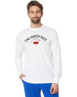 The North Face: Белая футболка 
