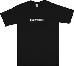 Supreme: Чёрная футболка  Motion Logo