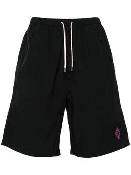 Marcelo Burlon County Of Milan: Чёрные шорты 