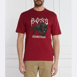 BOSS: Красная футболка 