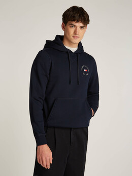 Tommy Hilfiger: Тёмная толстовка 