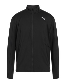 PUMA: Чёрная толстовка 