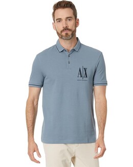 Armani Exchange: Поло  Icon