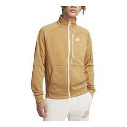Nike: Бежевая куртка  Sportswear