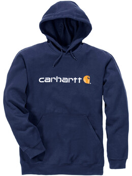 Carhartt: Синяя толстовка 