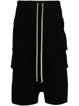 Rick Owens Drkshdw: Чёрные шорты 