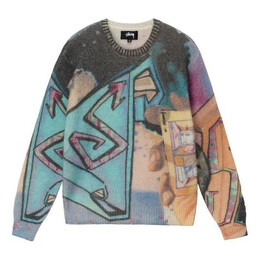 Stussy: Многоцветный свитер 
