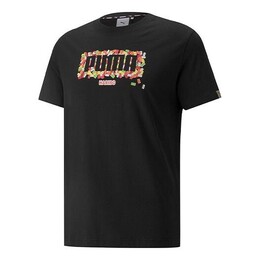 PUMA: Чёрная футболка 