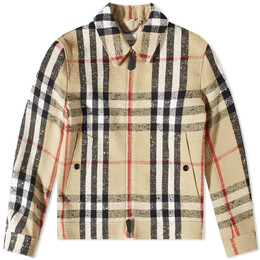 Burberry: Куртка в клетку 