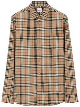 Burberry: Рубашка  Vintage Check в клетку