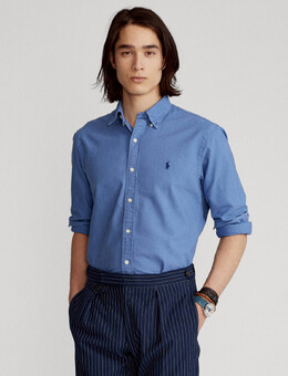 Polo Ralph Lauren: Синяя рубашка 
