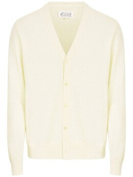 Maison Margiela: Кардиган из шерсти 