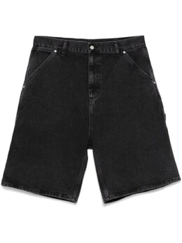 Carhartt WIP: Чёрные шорты 