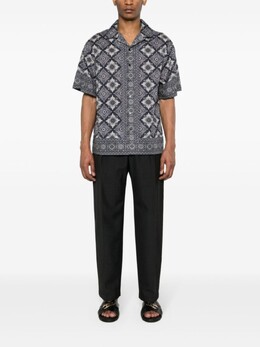 Etro: Рубашка с абстрактным принтом 
