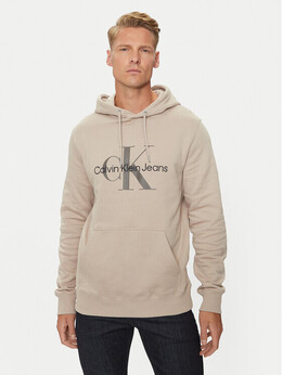 Calvin Klein Jeans: Бежевая толстовка 