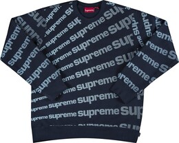 Supreme: Синяя толстовка 