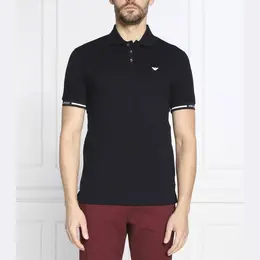 Emporio Armani: Синяя рубашка 