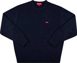 Supreme: Синий свитер 