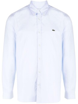 Lacoste: Синяя рубашка 
