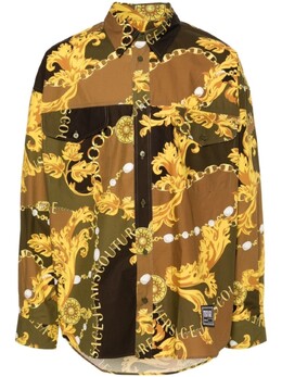 Versace Jeans Couture: Рубашка с принтом 