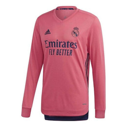 Adidas: Розовая футболка  Madrid