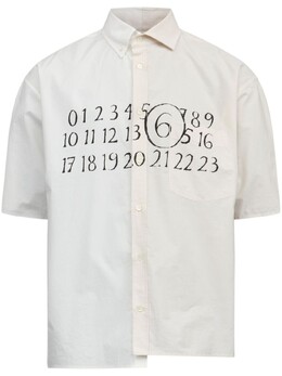 MM6 Maison Margiela: Белая рубашка 