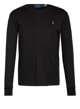 Polo Ralph Lauren: Чёрный свитшот 