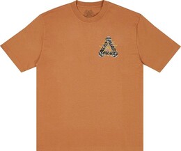 Palace: Оранжевая футболка 