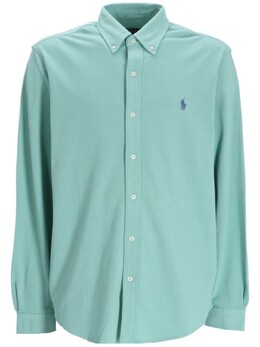 Polo Ralph Lauren: Синяя рубашка 