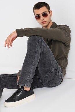 Armani Exchange: Рубашка с длинным рукавом 