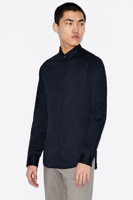 Armani Exchange: Рубашка с длинным рукавом 