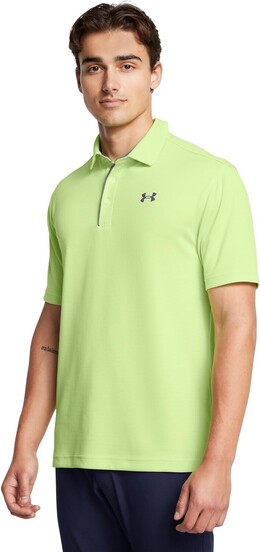Under Armour: Зелёное поло 