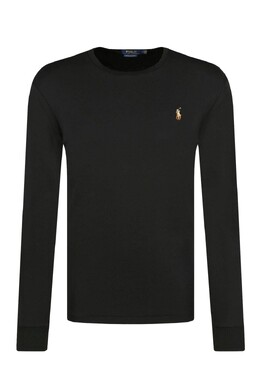 Polo Ralph Lauren: Чёрный свитшот 