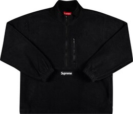Supreme: Чёрный свитер  Polartec