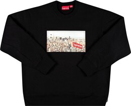 Supreme: Чёрная толстовка  Aerial