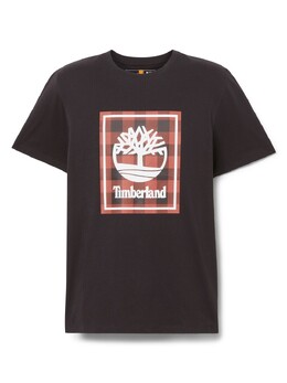 Timberland: Коричневая футболка 