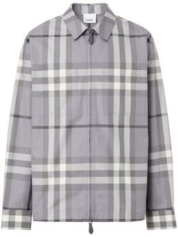 Burberry: Рубашка в клетку 