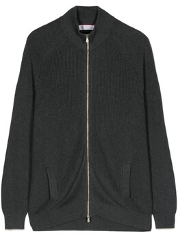 Brunello Cucinelli: Серый кардиган 
