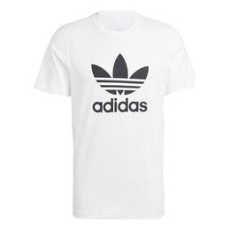 Adidas: Белая футболка  Adicolor
