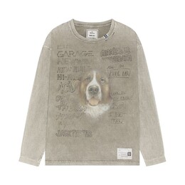 Maison Mihara Yasuhiro: Футболка с длинным рукавом 