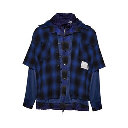 Maison Mihara Yasuhiro: Голубая рубашка 
