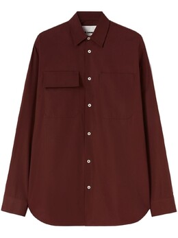 Jil Sander: Рубашка с длинным рукавом 