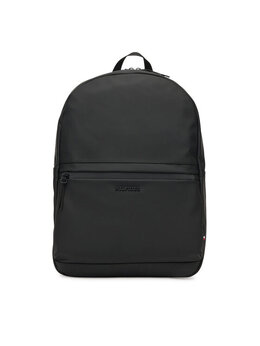 Tommy Hilfiger: Чёрный рюкзак  TH