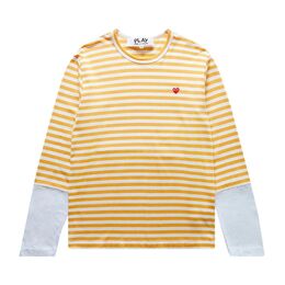 Comme Des Garçons Play: Футболка в полоску 