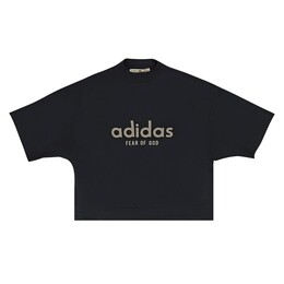 Adidas: Чёрная футболка  X