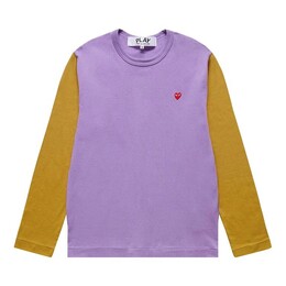 Comme Des Garçons Play: Двухцветная футболка 