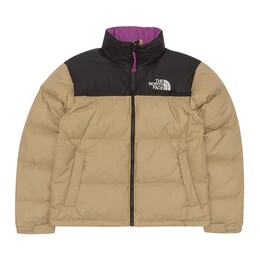 The North Face: Куртка  1996 Retro Nuptse цвета хаки