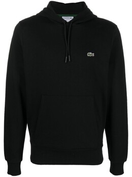 Lacoste: Чёрная толстовка 