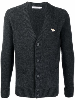 Maison Kitsuné: Кардиган с v-образным вырезом 
